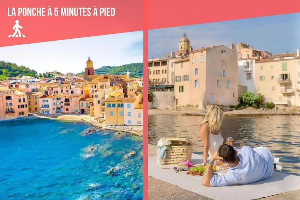 Cosy - Climatise - 2 Pas Du Port - Place Aux Herbes Saint-Tropez